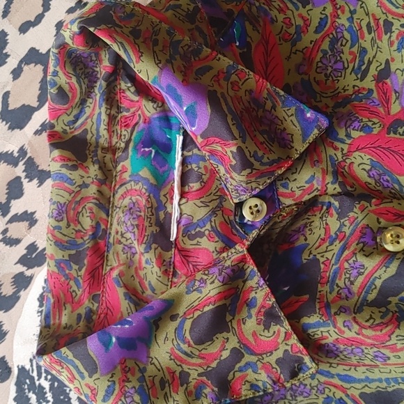 Vintage Elite International Blouse Sz 16 - Picture 2 of 6